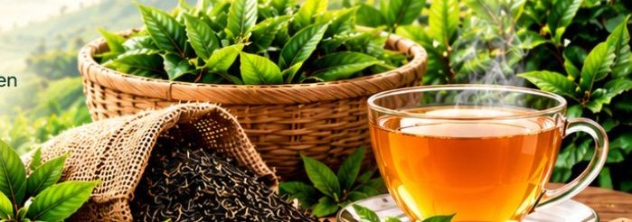 Tea and dry fruits